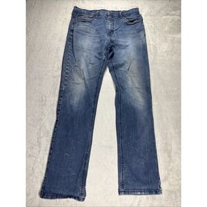 Urban Star Men's Jeans Premium Apparel Blue Denim Straight Fit 36x34